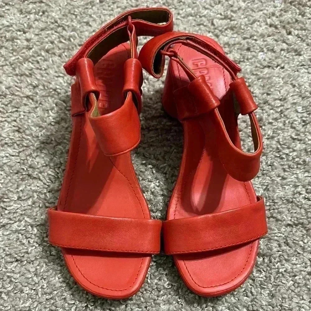 Camper Red Women's Sandals